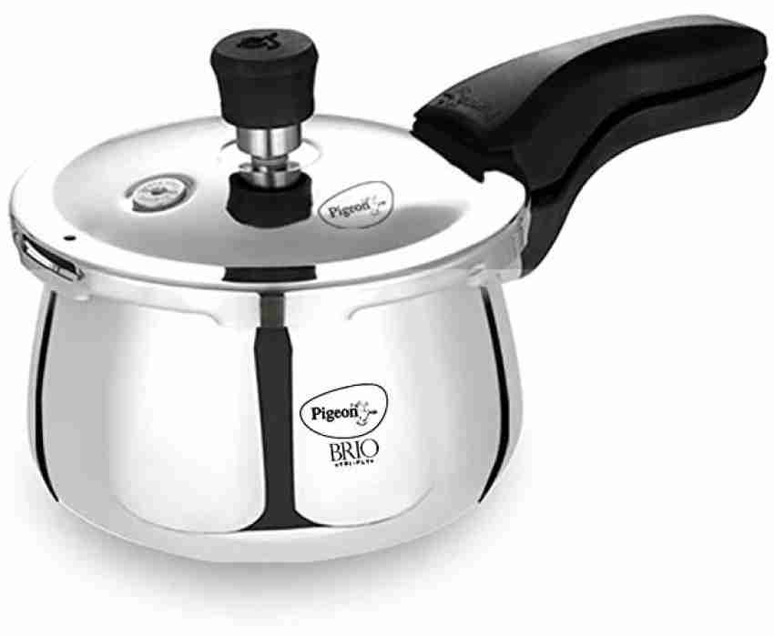 Pigeon stainless steel pressure cooker 5 litre hot sale