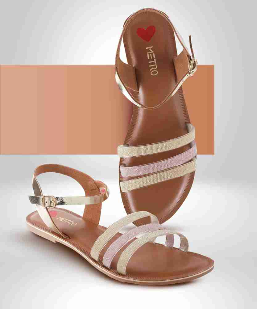 Metro flat chappals online