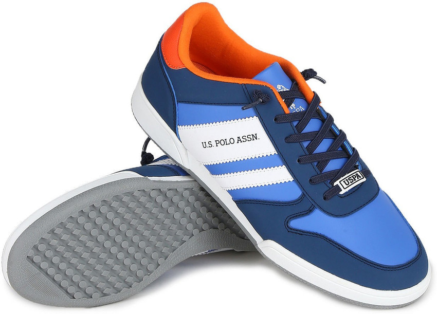 Orange and blue polo shoes clearance