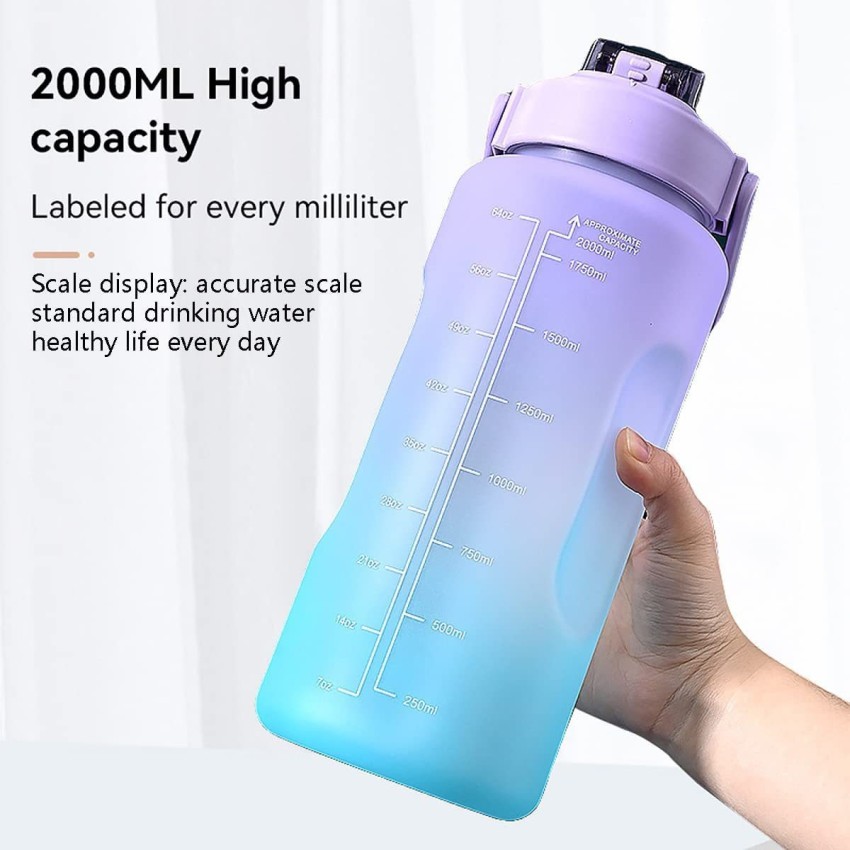 Light Blue Plastic Water Jug, Capacity: 1500 ml