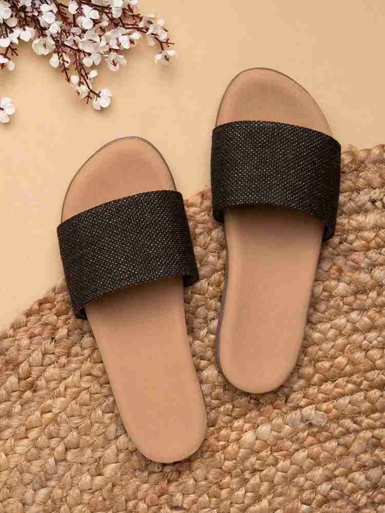 Sliders for Women: Buy Slipper Sliders, Slide Flip Flops for Women at great  price - Zouk