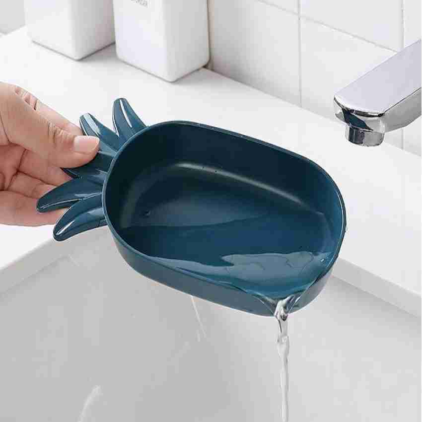 1pc Duck Shaped Soap Box With Drain For Home, Creative Soap Holder For Bathroom  Sink, Soap Dish Drainage Shelf