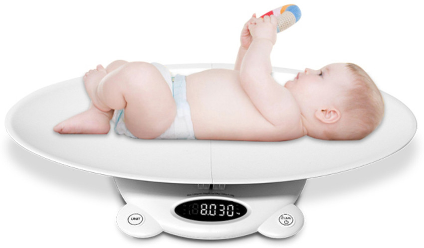 MEDITIVE Digital Baby Weighing Scale for Newborn Infants and