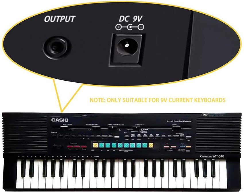 FOX MICRO 9V Power Adapter for Casio Keyboard AD 5 MA150 AD 5MU WK