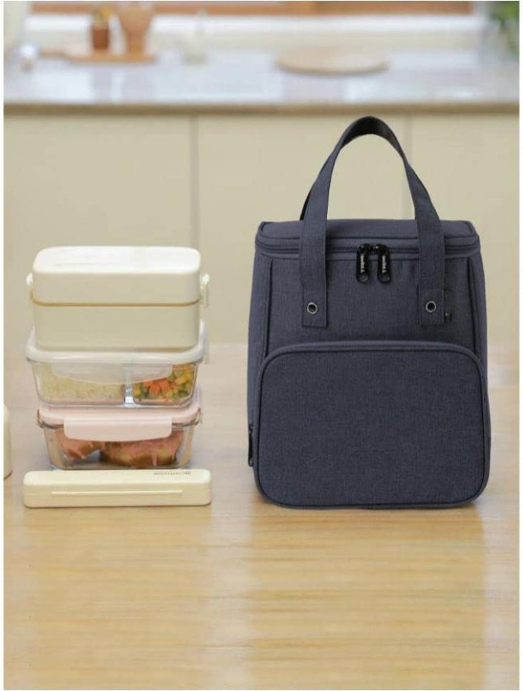 Buy Home Puff Stainless Steel Insulated Lunch Boxes  Airtight  Leak Proof Tiffin  Box Free Lunch Bag Grey Online at Best Price of Rs 949  bigbasket