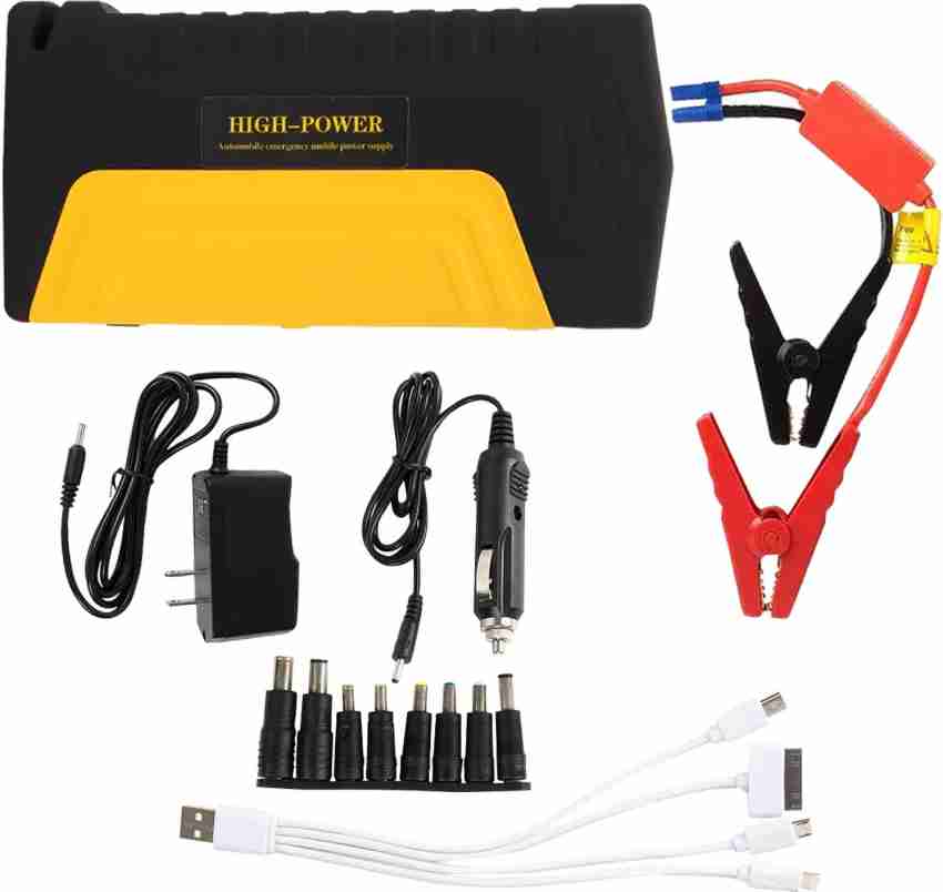Car Jump Starter, Portable Car Battery Charger Jump Starter, 600a Peak Auto  Jump Box, 12v Power Pack Jumper Start & Phone Charger With Usb Port, Cable