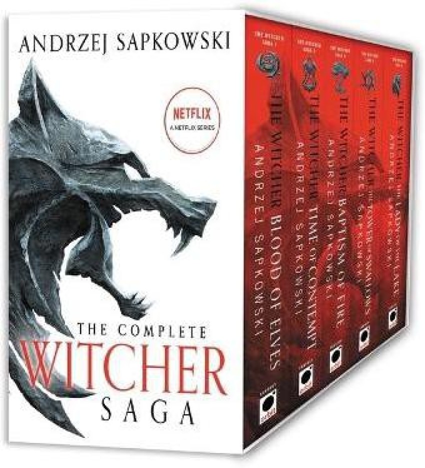 The Witcher Boxed Set: Blood of Elves, The Time of Contempt, Baptism of  Fire, The Tower of Swallows, The Lady of the Lake|Paperback