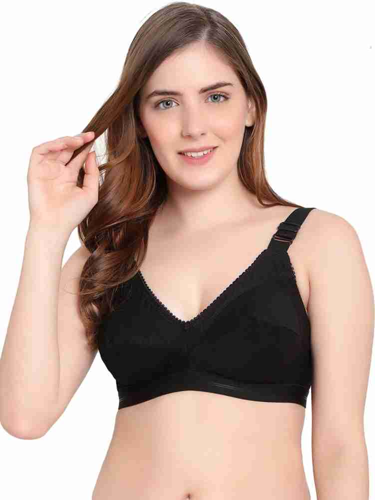 DOLINO 4 Hook Wide Straps_42 Women Full Coverage Non Padded Bra - Buy  DOLINO 4 Hook Wide Straps_42 Women Full Coverage Non Padded Bra Online at  Best Prices in India