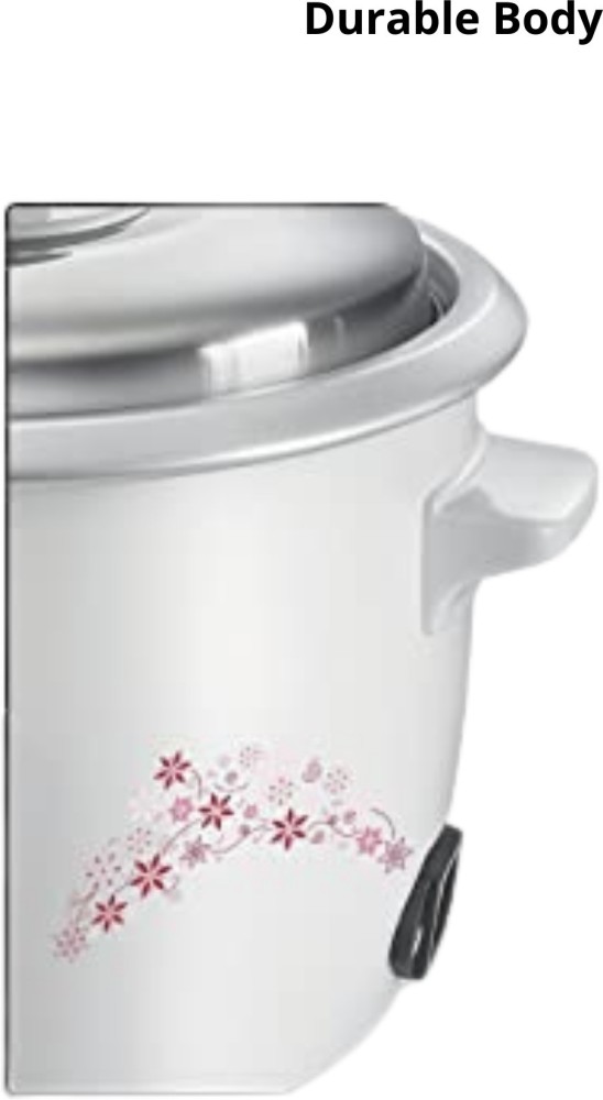 Prestige Delight PRWO Electric Rice Cooker (1 Liter, White)