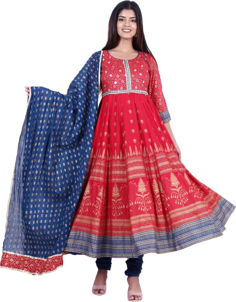 HASHTAG 18 Women Kurta Churidar Dupatta Set Buy HASHTAG 18 Women
