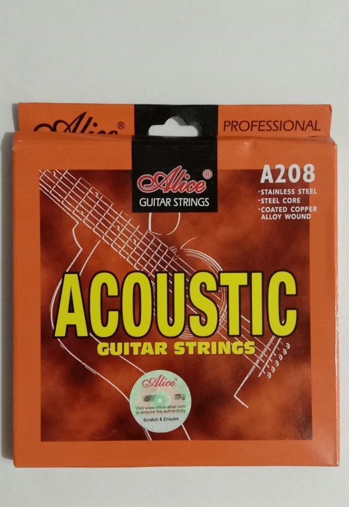 ALICE Acoustic A 208 Guitar String Price in India Buy ALICE