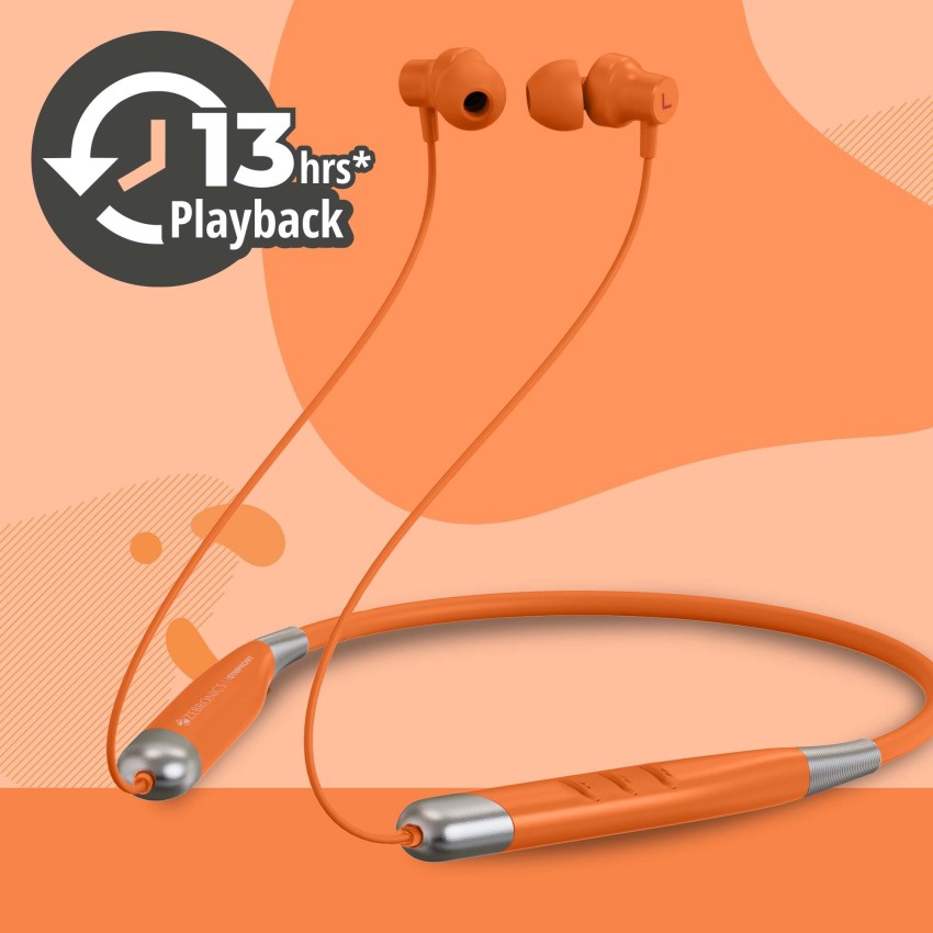 Zebronics neckband earphones hot sale