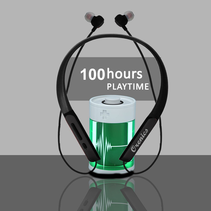 Orenics neckband wireless headset top