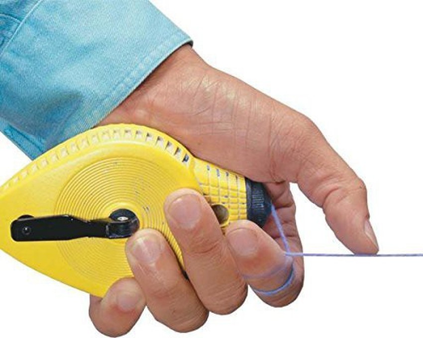 Hand power tool Chalk line reel 15m Non-magnetic Line Level Price in India  - Buy Hand power tool Chalk line reel 15m Non-magnetic Line Level online at