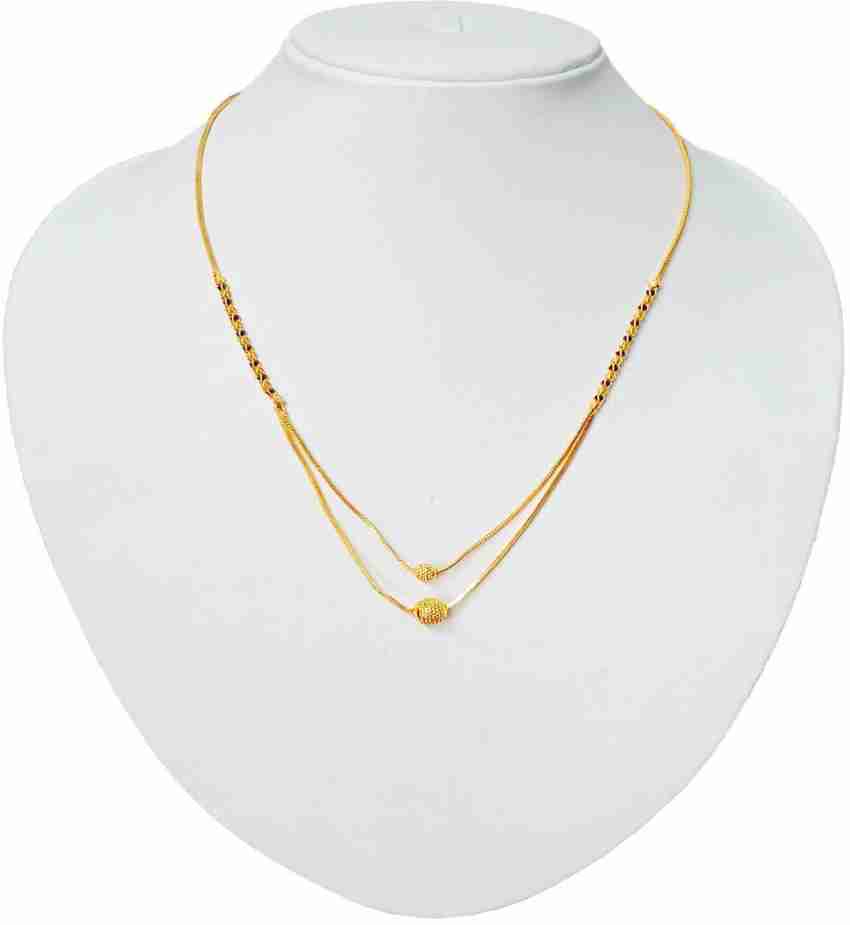 Gold chain double on sale designs for ladies