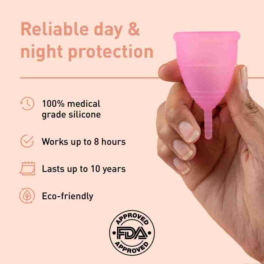 PEESAFE Menstrual Cups Large - Size B | 18 Years & Above (Have Given Birth  Vaginally) | Period Cup | Menstrual Cup | 100% Medical Grade Silicone 