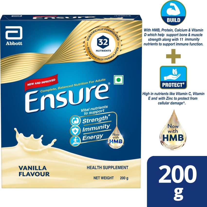 ENSURE Complete Balanced Nutrition Health Drink Vanilla Price in