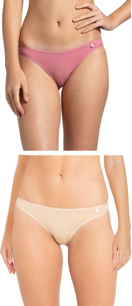 JOCKEY Women Bikini Beige, Pink Panty - Buy JOCKEY Women Bikini Beige, Pink  Panty Online at Best Prices in India