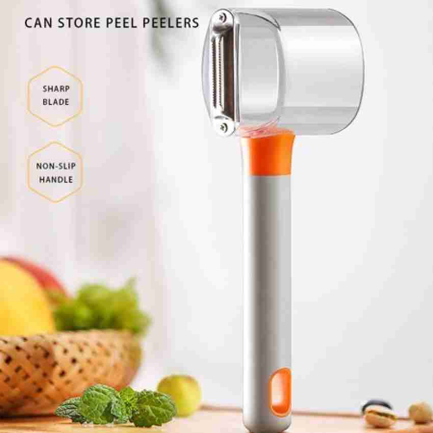 ActrovaX Slicer julienne Peeler Hand ginger potato peeler with container  Straight Peeler Price in India - Buy ActrovaX Slicer julienne Peeler Hand  ginger potato peeler with container Straight Peeler online at