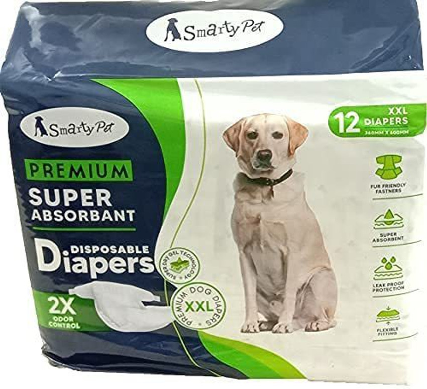 Xxl dog diapers disposable sales
