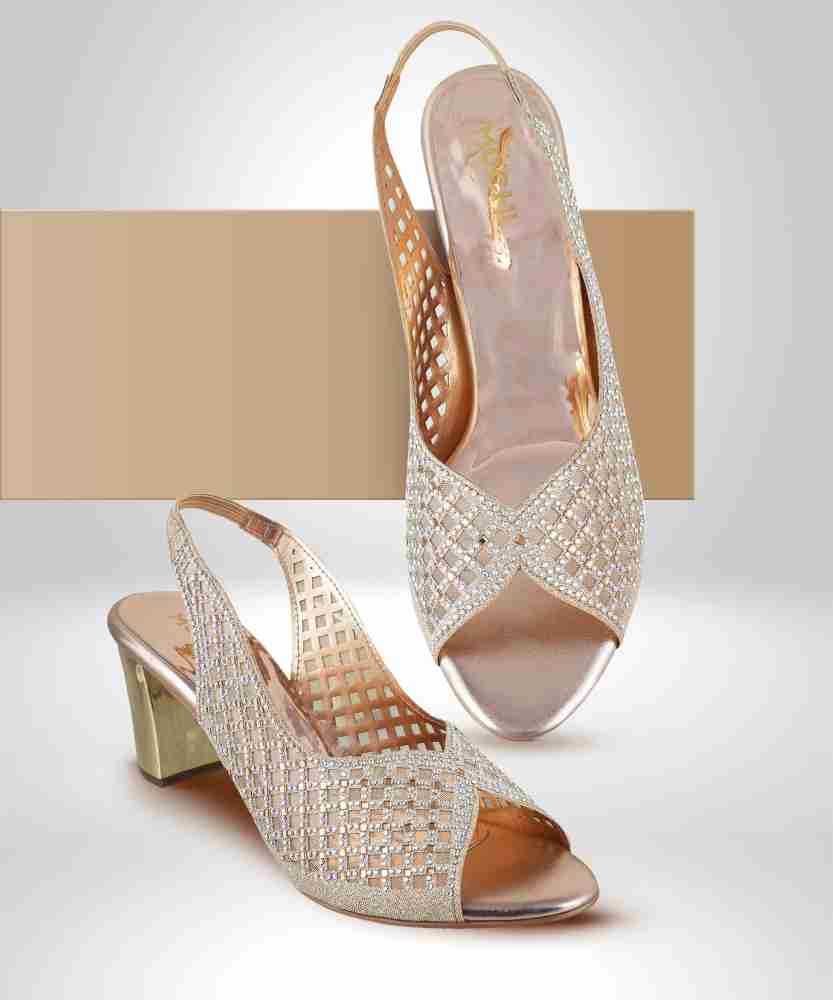 MOCHI Women Tan Heels - Buy MOCHI Women Tan Heels Online at Best Price - Shop  Online for Footwears in India