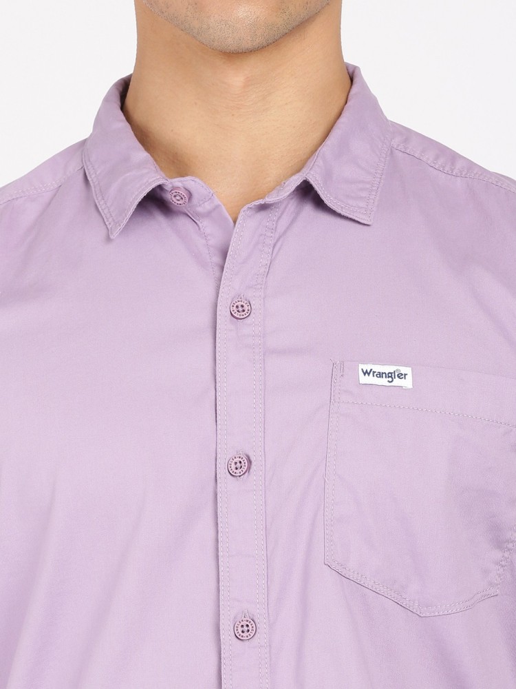 wrangler purple shirt