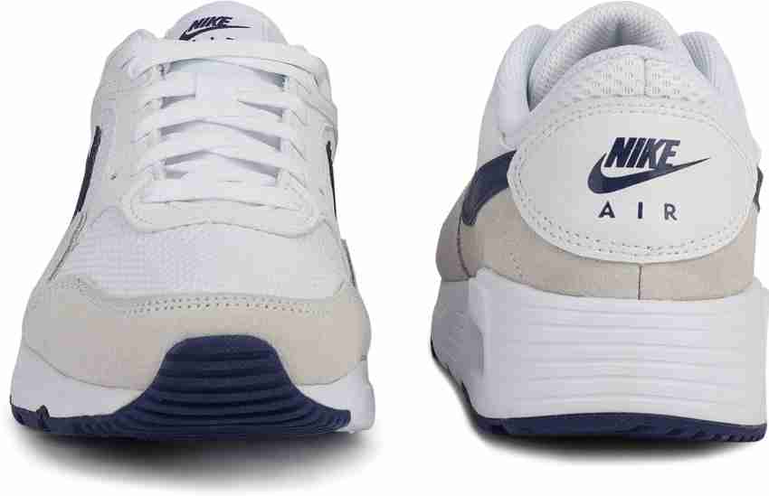 Nike air max wit store grijs