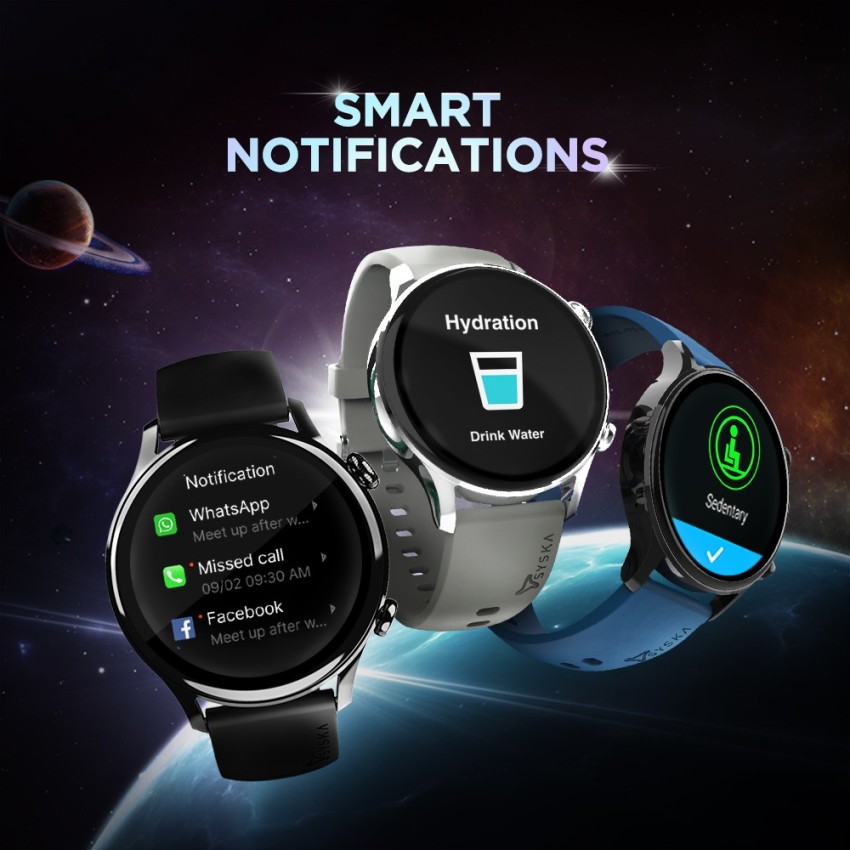 Syska smart watch flipkart new arrivals