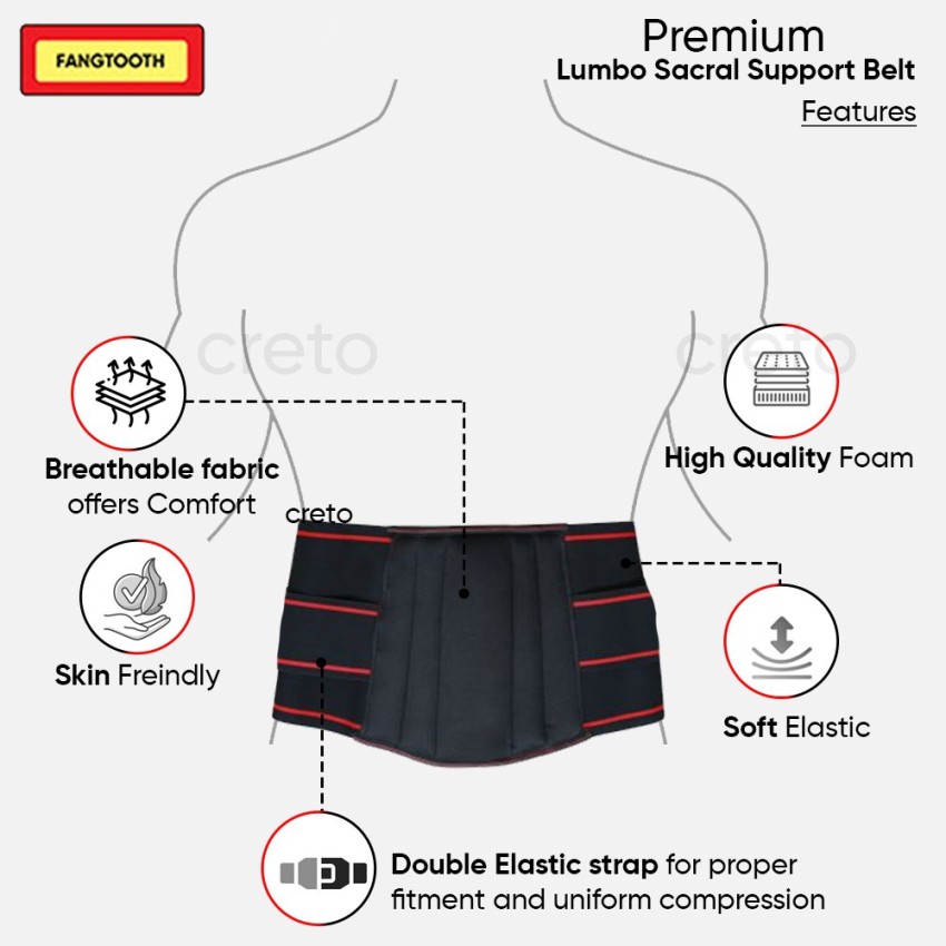 ACTIV LombaMax Back Support, lumbar sacral women men belt bengkung  belakang pinggang waist belt plus size men women