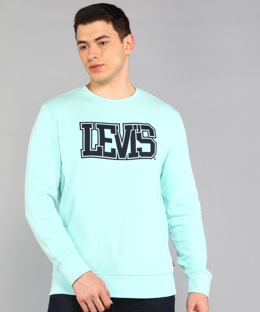 Levi's full sleeve printed men's deals sweatshirt