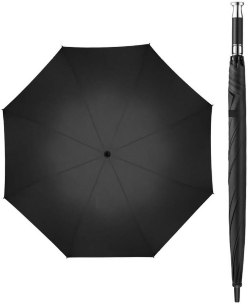 Long black umbrella 2025