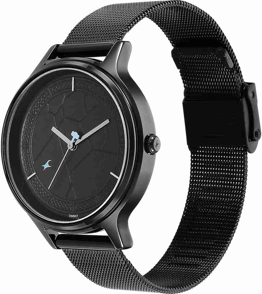 Fastrack black hotsell watches for girls