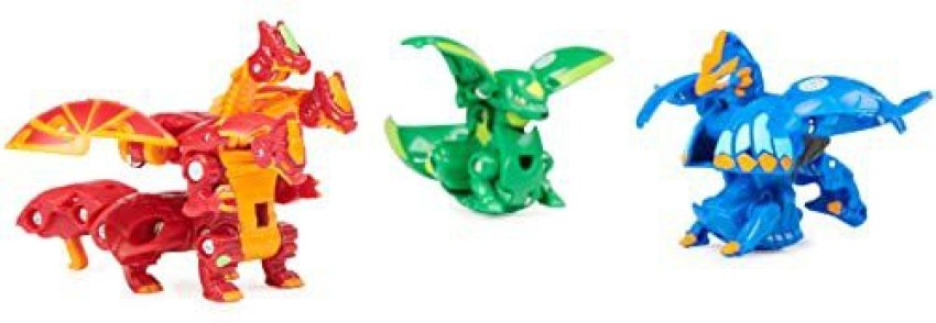  Bakugan Starter Pack 3-Pack, Nillious Ultra, Geogan Rising  Collectible Action Figures : Toys & Games