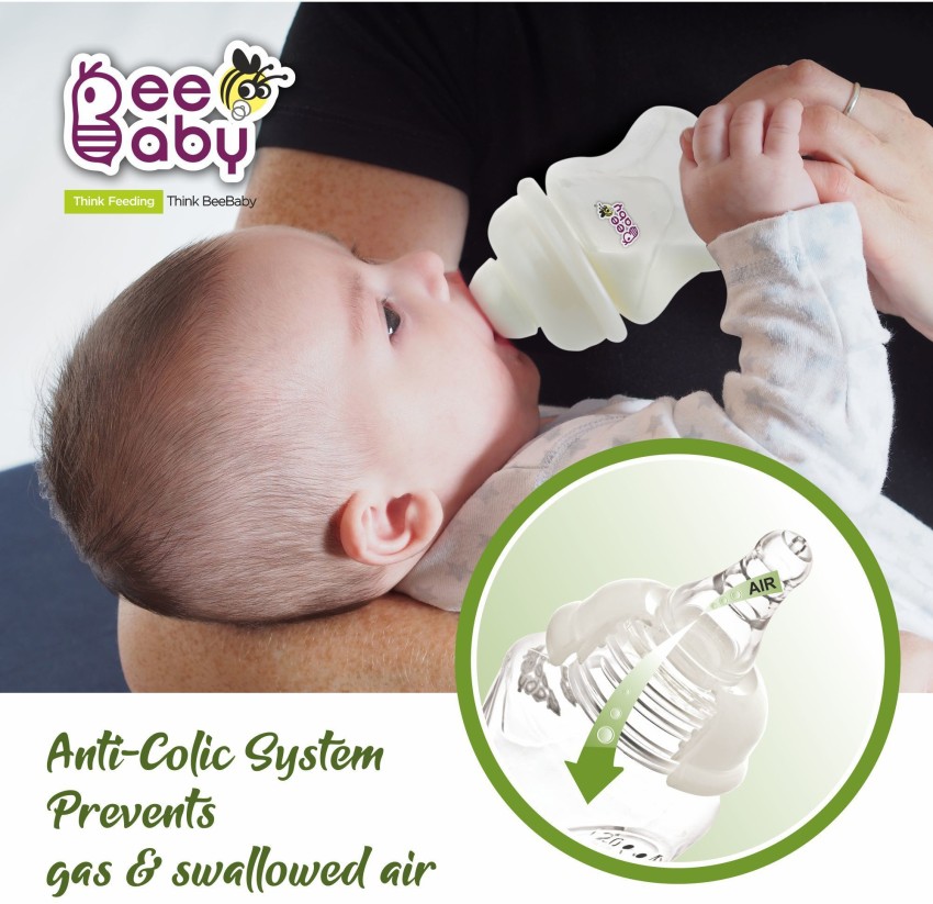 Anti-Gas Breast-Like Baby Feeding Bottle 240ml