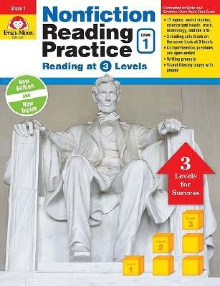 Nonfiction Reading Practice, Grade 1 Teacher Resource: Buy Nonfiction  Reading Practice, Grade 1 Teacher Resource by Evan-Moor Corporation at Low  Price in India