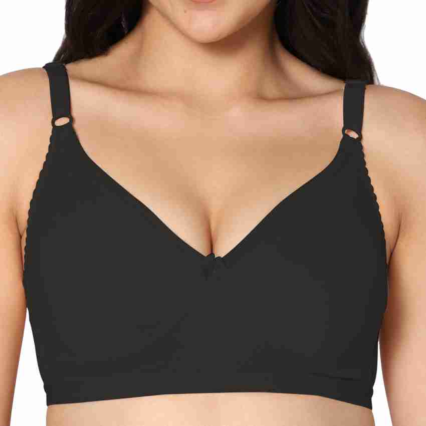 Buy Lady Lyka Multicolor Non Wired Padded T-Shirt Bra (Pack of 2