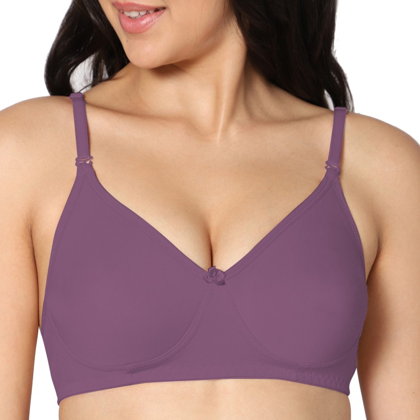 Buy Navya navy blue t-shirt bra for Women Online in India