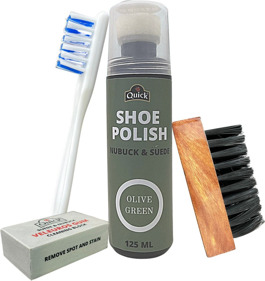 Green polish shop for shoes