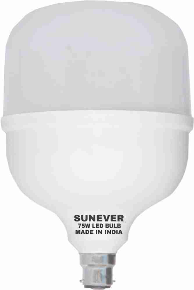 sunever 75 W Round B22 LED Bulb Price in India Buy sunever 75 W