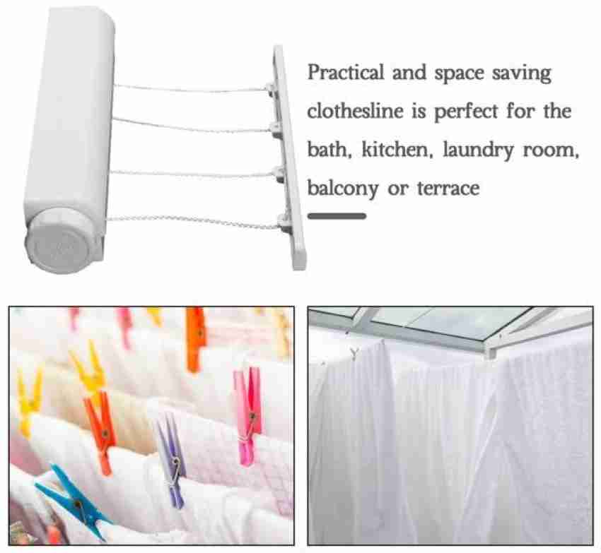 Kinematic Enterprise Cloth Drying Rope Hanger Retractable