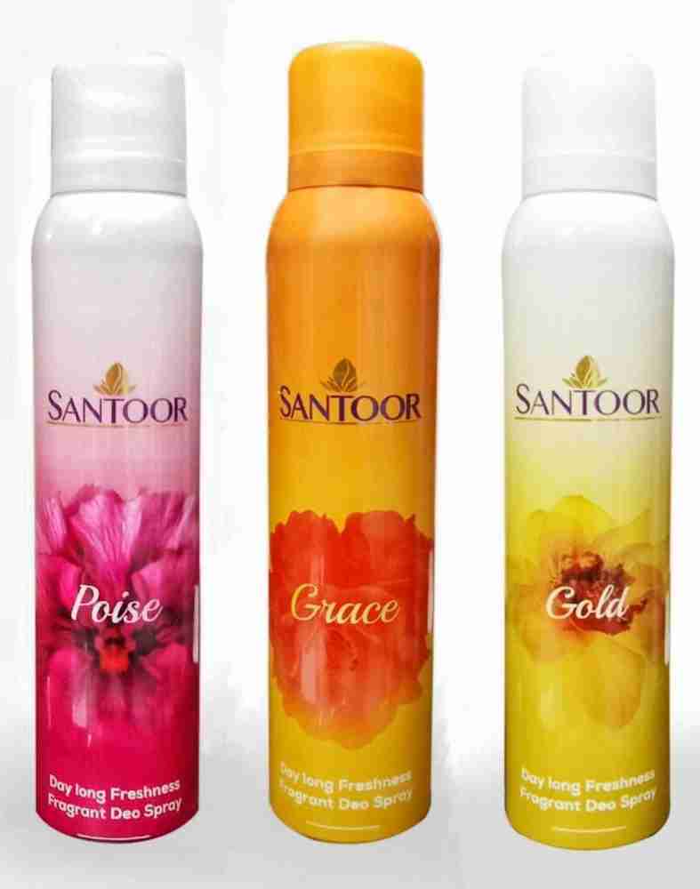 Santoor body on sale spray price