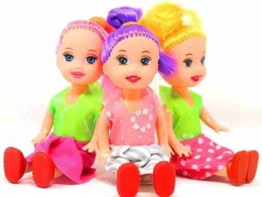 Mini doll set of 3 pcs