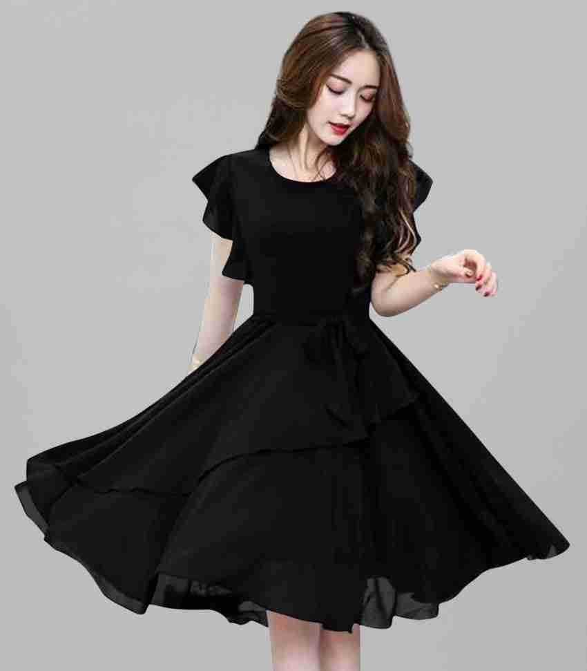 Black on sale colour frock