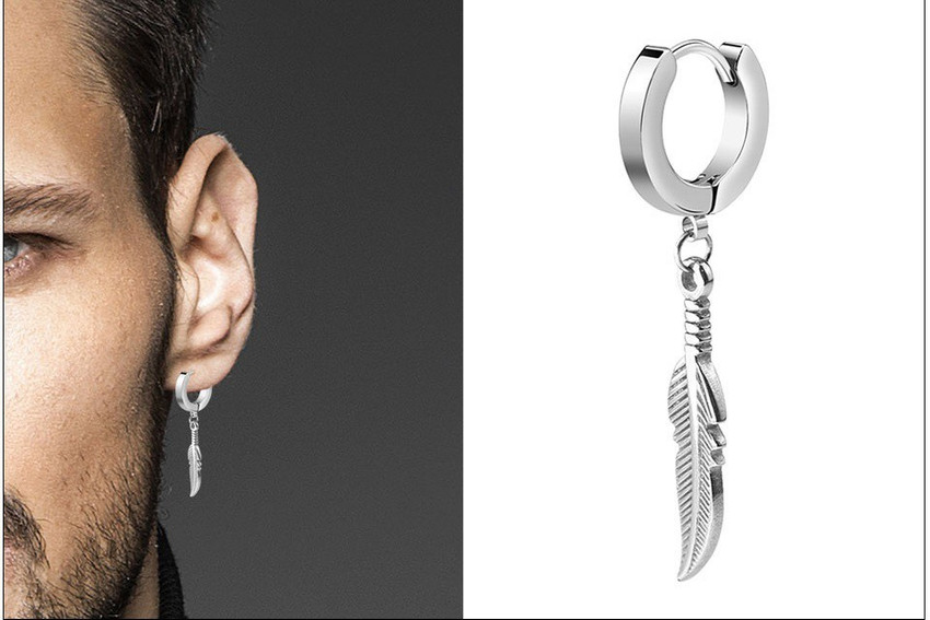 Flipkart Buy Syfer Leaf Earring for Boy and Men BTS K pop Jungkook Earring Metal Earring Set Online at Best Prices in India
