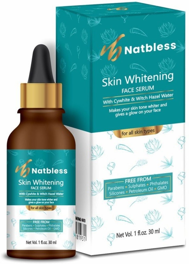 Natbless Skin Whitening Serum with Cywhite and Witch Hazel Water