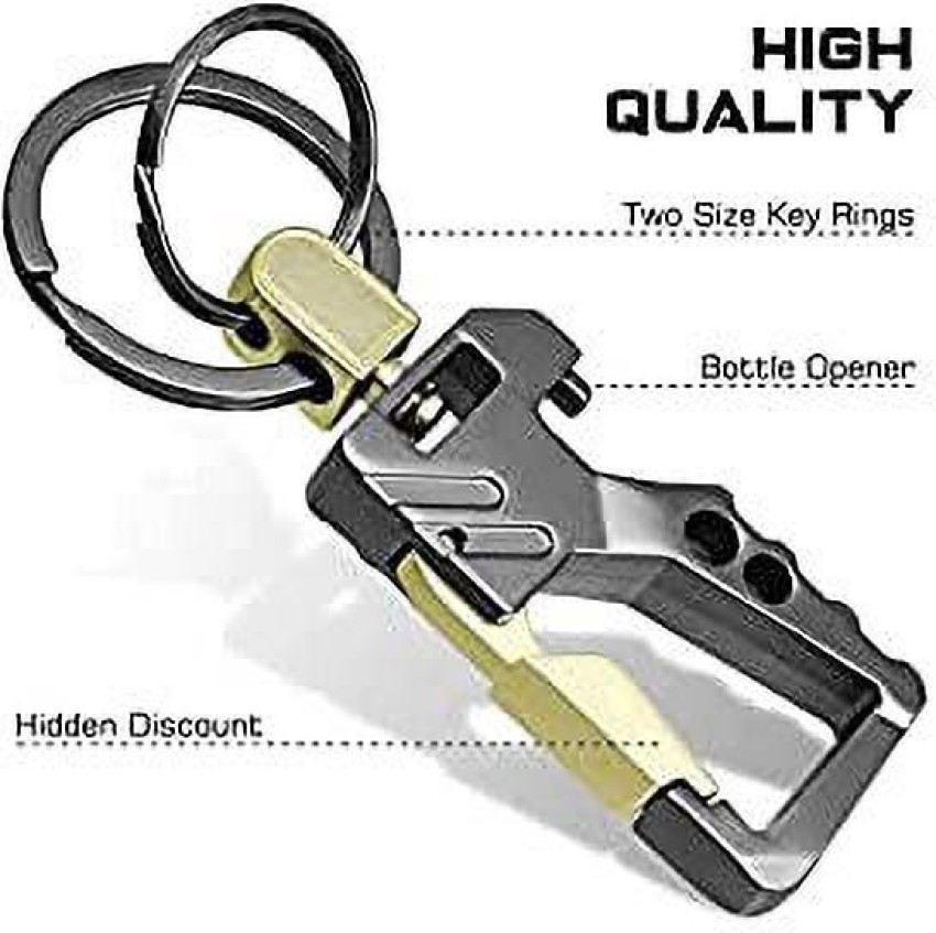 Buy VASUSS Lord Hanuman Dual - Double Gada Metal Keychain