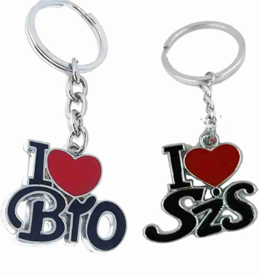 Brother and sister keychains sale