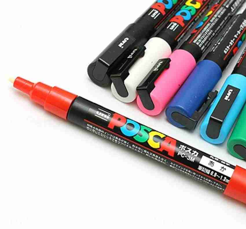 Uni Posca PC-3M Paint Marker Art Pens - All 45 Colours 2021 - Buy