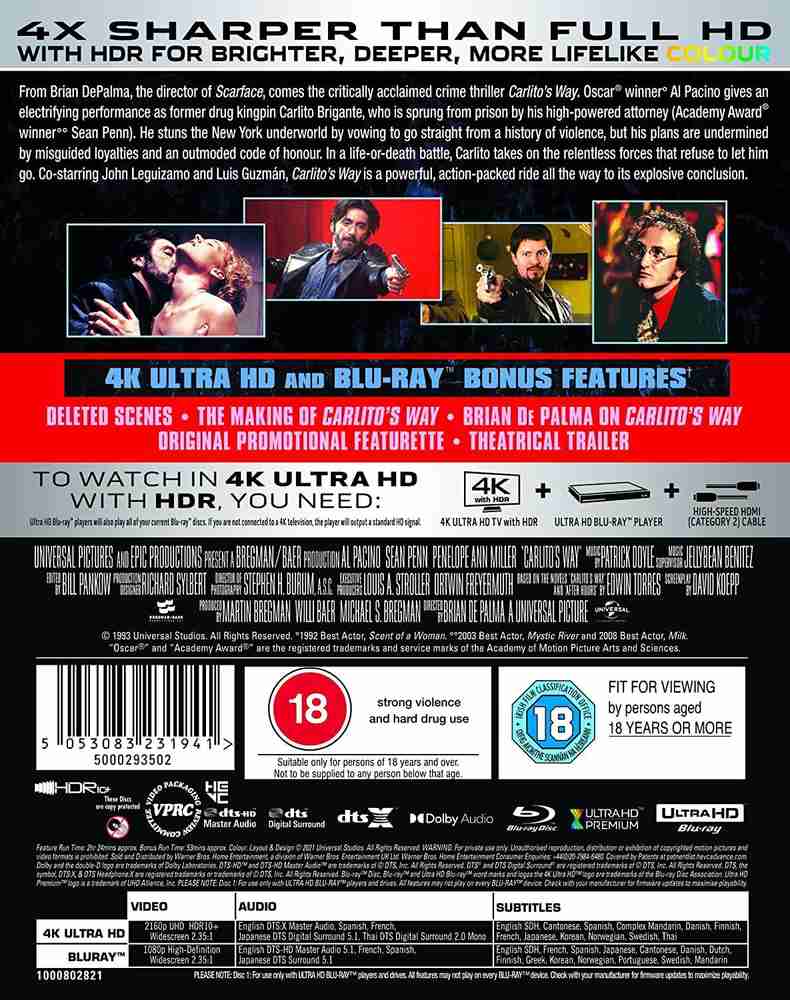 Carlito's way 2 full movie free deals