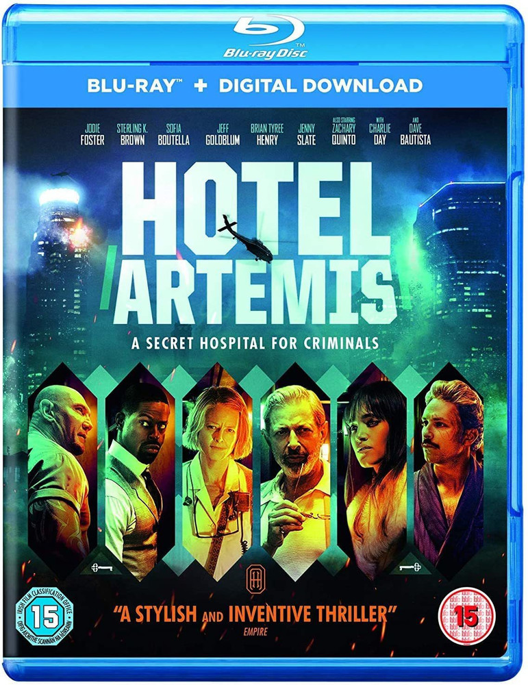 Hotel Artemis Uncut Blu ray Digital Download Region Free